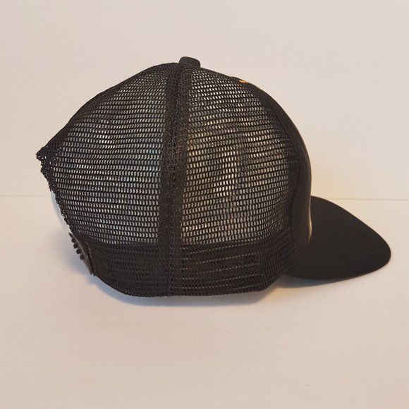 Vintage 1980s NFL Pittsburgh Steelers Hat NEW ERA DUPONT Licensed Trucker Hat - Picture 4 of 14